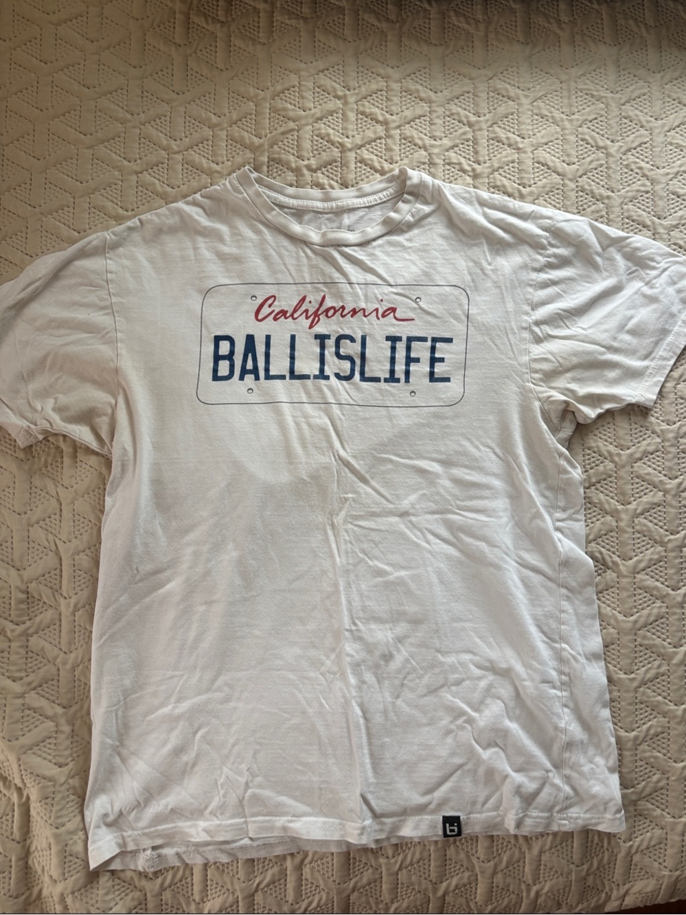California Graphic Short Sleeve T-Shirt - White